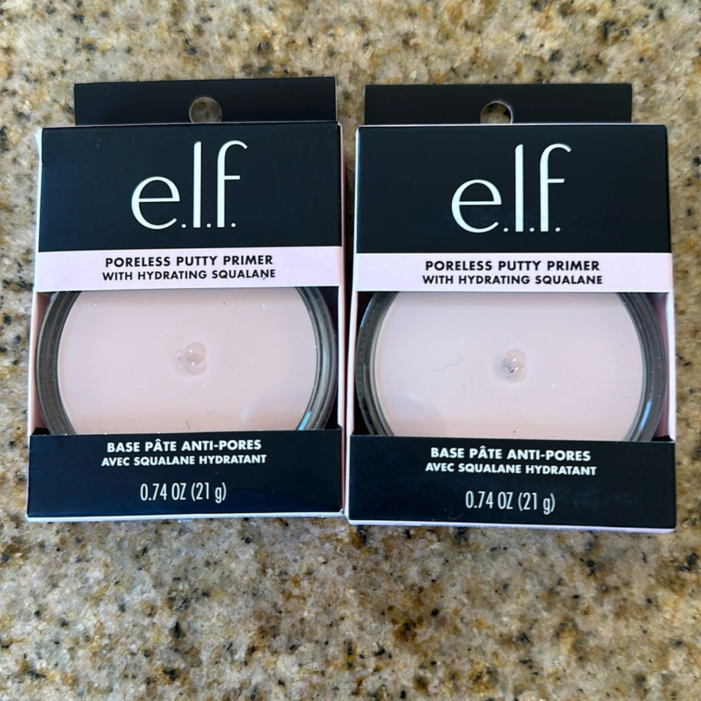 2x ELF Poreless Putty Primer- Universal Sheer